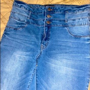 High waist Jeans medium wash